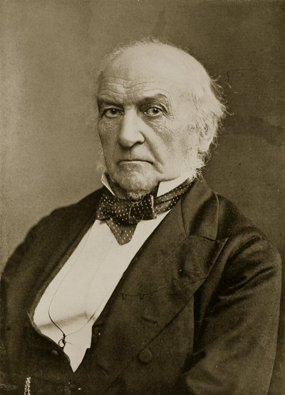 W. E. Gladstone (zdjęcie w sepii) autorstwa English Photographer