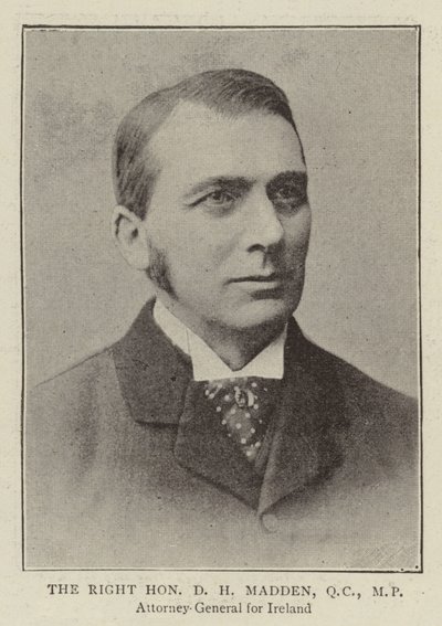 Szanowny DH Madden, QC, MP autorstwa English Photographer