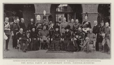 Partia Królewska w Domu Rządowym, Pietermaritzburg autorstwa English Photographer