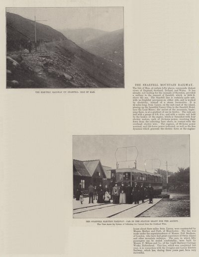 Kolejka górska Snaefell autorstwa English Photographer