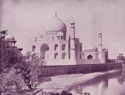 Taj, Agra autorstwa English Photographer
