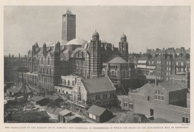 The Translation of the Remains of St Edmund, katedra w Westminster, w której przechowywane będą relikwie króla-męczennika autorstwa English Photographer