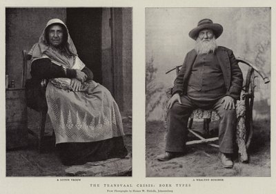 Kryzys Transwalu, typy burskie autorstwa English Photographer
