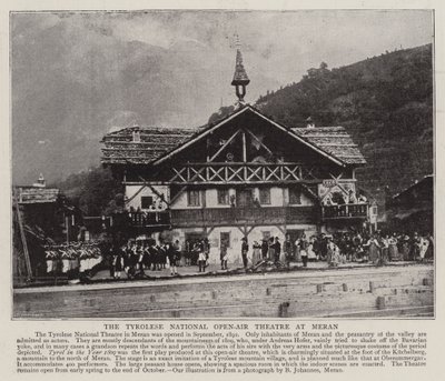 Tyrolski Teatr Narodowy w Meran autorstwa English Photographer