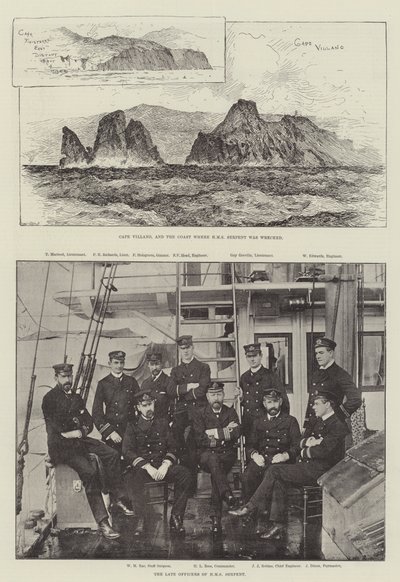Wrak HMS Serpent autorstwa English Photographer