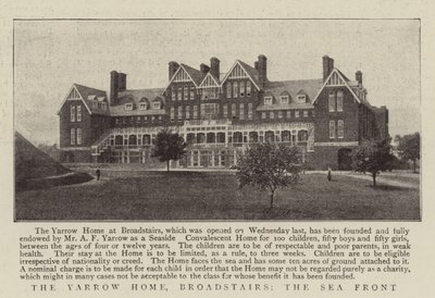 Yarrow Home, Broadstairs, Sea Front autorstwa English Photographer