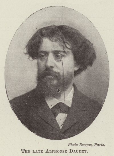 Nieżyjący Alphonse Daudet autorstwa English Photographer