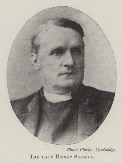 Zmarły biskup Selwyn autorstwa English Photographer
