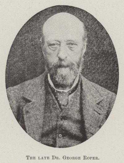 Nieżyjący już dr George Roper autorstwa English Photographer
