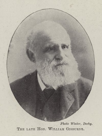 Nieżyjący już szanowny William Gisburne autorstwa English Photographer