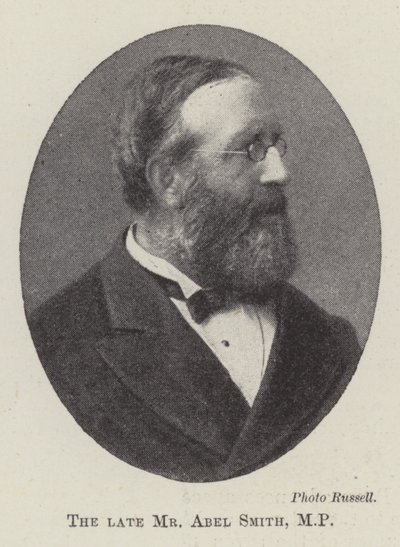 Nieżyjący już pan Abel Smith, MP autorstwa English Photographer