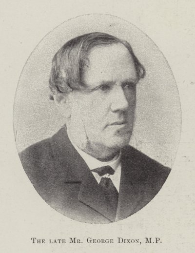 Nieżyjący już pan George Dixon, MP autorstwa English Photographer