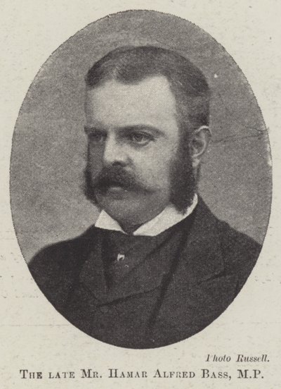 Nieżyjący już pan Hamar Alfred Bass, MP autorstwa English Photographer