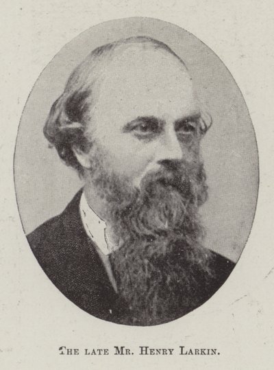 Nieżyjący pan Henry Larkin autorstwa English Photographer