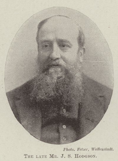 Nieżyjący pan J S Hodgson autorstwa English Photographer