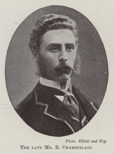 Zmarły pan R. Chamberlain autorstwa English Photographer