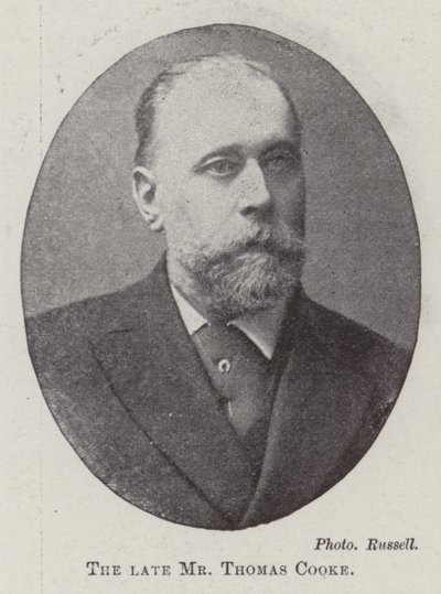 Nieżyjący już pan Thomas Cooke autorstwa English Photographer