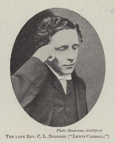 Nieżyjący już wielebny CL Dodgson, Lewis Carroll autorstwa English Photographer