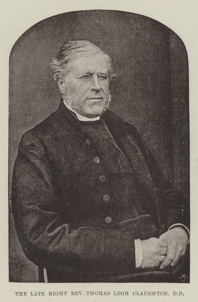 Nieżyjący prawy wielebny Thomas Legh Claughton, DD autorstwa English Photographer