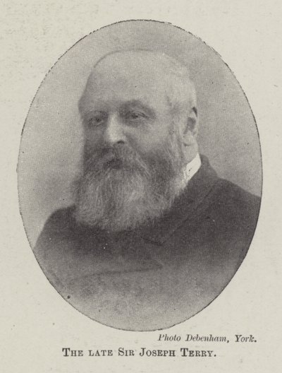 Nieżyjący sir Joseph Terry autorstwa English Photographer