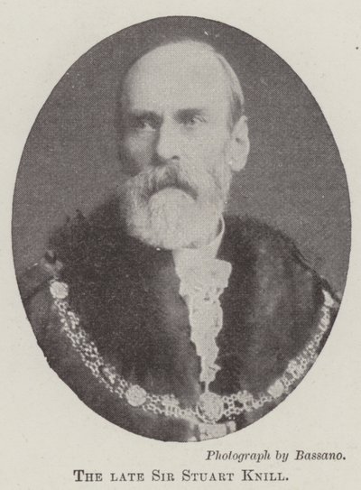 Nieżyjący już Sir Stuart Knill autorstwa English Photographer