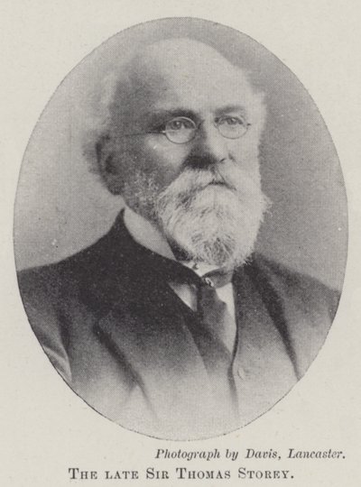Nieżyjący Sir Thomas Storey autorstwa English Photographer