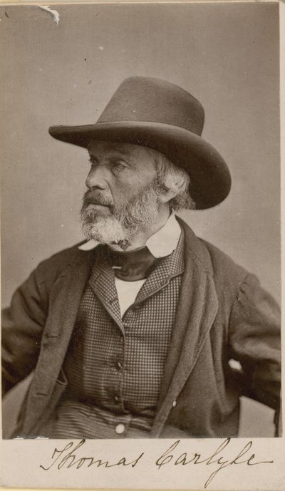 Thomas Carlyle autorstwa English Photographer