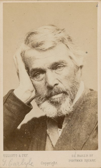 Thomas Carlyle autorstwa English Photographer