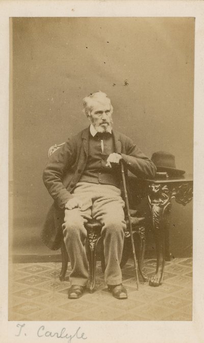 Thomas Carlyle autorstwa English Photographer