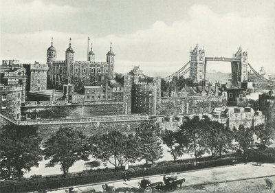 Tower of London i Tower Bridge autorstwa English Photographer