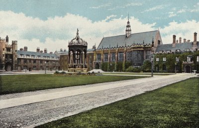 Trinity College, Wielki Dwór autorstwa English Photographer