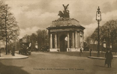 Łuk Triumfalny, Wzgórze Konstytucji, Londyn autorstwa English Photographer