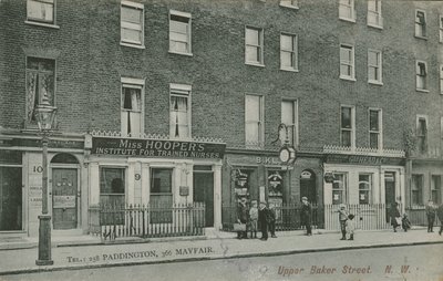 Upper Baker Street, Londyn autorstwa English Photographer