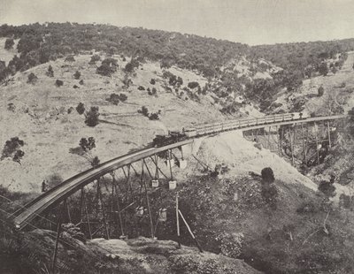 Wiadukt na Adelaide do Melbourne Railway autorstwa English Photographer