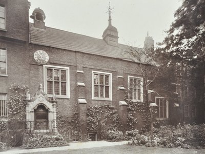 Widok Staple Inn, Londyn, 1885 autorstwa English Photographer
