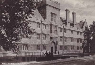 Wadham College, przód autorstwa English Photographer