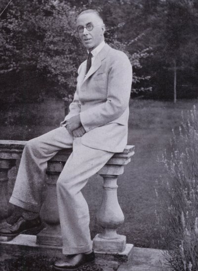 Warwick Deeping (zdjęcie czarno-białe) autorstwa English Photographer