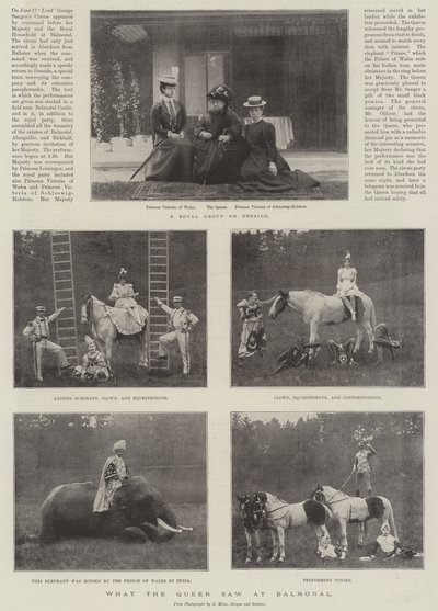 Co widziała królowa w Balmoral autorstwa English Photographer