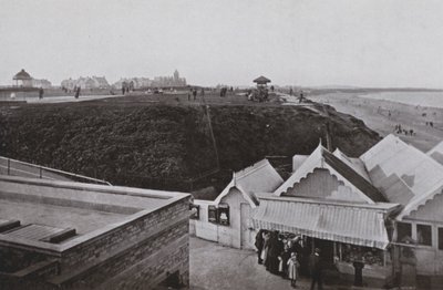 Whitley Bay, The Links (zdjęcie czarno-białe) autorstwa English Photographer