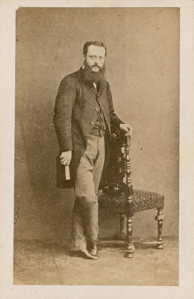 Wilkie Collins autorstwa English Photographer