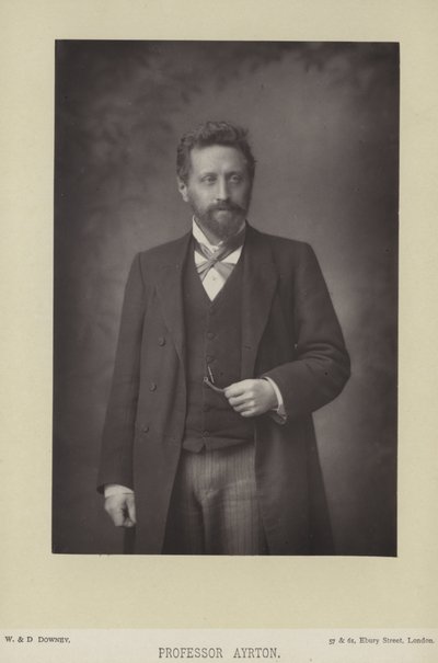 William Edward Ayrton autorstwa English Photographer