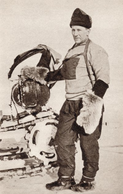 William Lashly, z „South With Scott” E.R.G.R. Evans, ok. 1910-13 (m.b. zdjęcie) autorstwa English Photographer