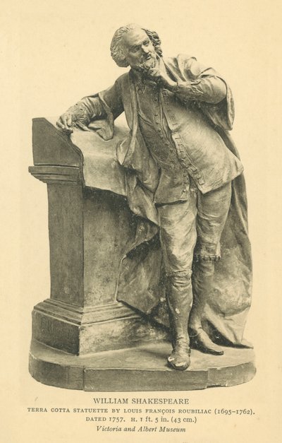 William Szekspir, angielski dramaturg (zdjęcie czarno-białe) autorstwa English Photographer