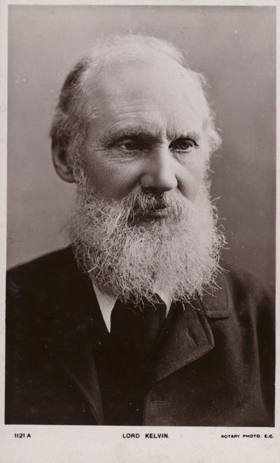William Thomson, 1. baron Kelvin (1824-1907), brytyjski fizyk i inżynier autorstwa English Photographer