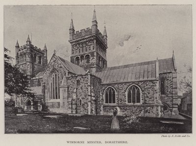 Wimborne Minster, Dorsetshire autorstwa English Photographer