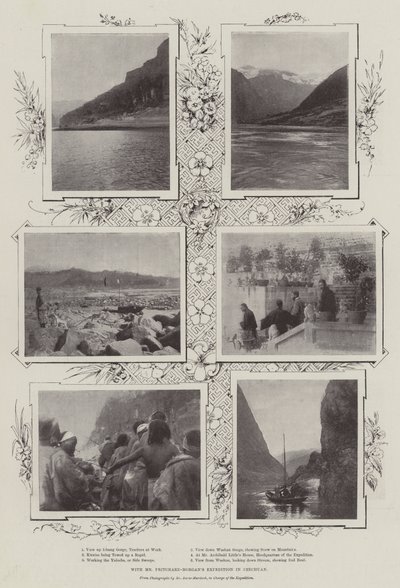 Z panem Pritchardem-Morgans Expedition w Szeczuanie autorstwa English Photographer