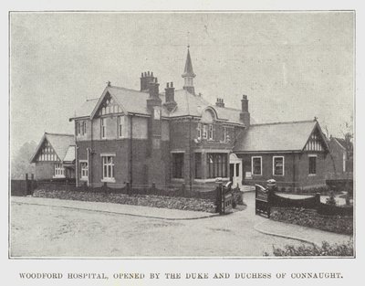 Szpital Woodford, otwarty przez księcia i księżną Connaught autorstwa English Photographer