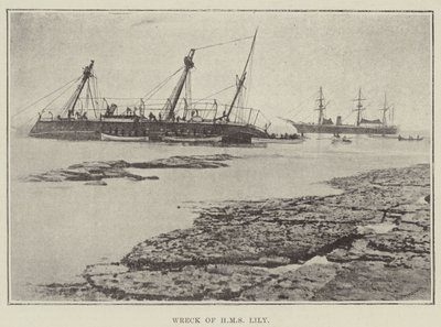 Wrak HMS Lily autorstwa English Photographer