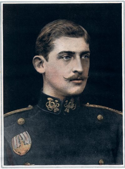 Portret Ferdynanda Rumuńskiego (1865-1927), króla Rumunii. autorstwa English Photographer English Photographer