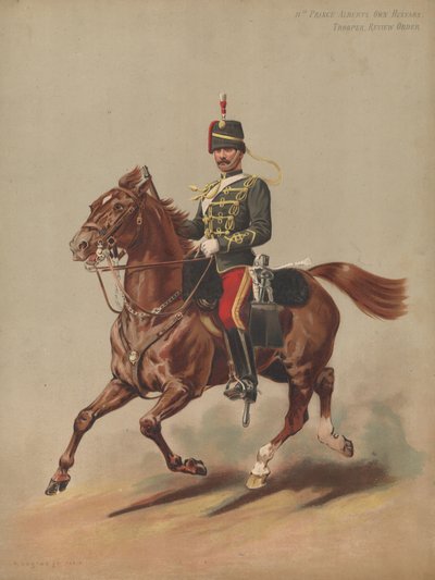 11th Prince Alberts Own Hussars, Trooper, Order Review autorstwa English School